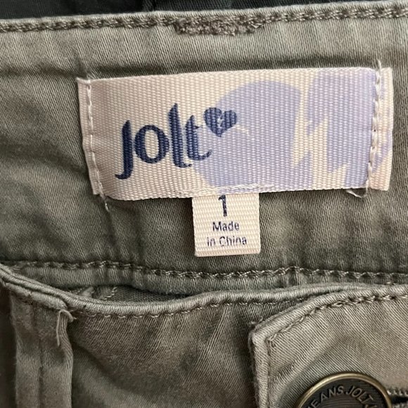 Jolt Olive Cargo Jogger Pant 1 - Picture 4 of 4
